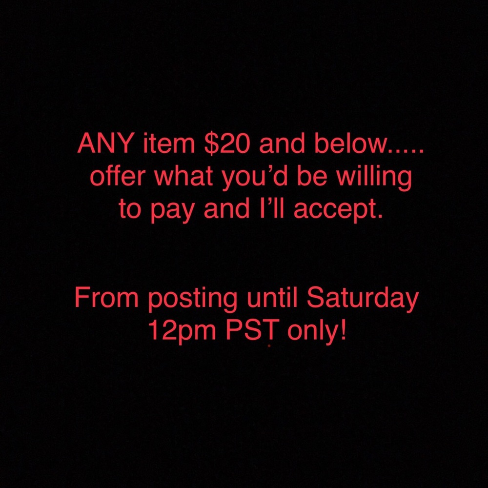 All offers accepted!